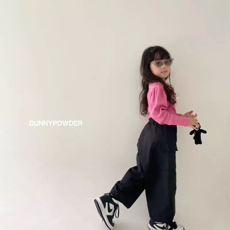 Bunny Powder - Korean Children Fashion - #kidzfashiontrend - Bunny Puff Tee - 11