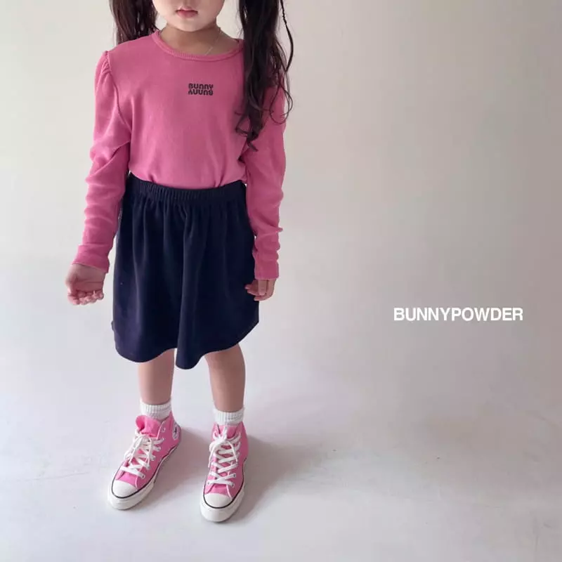 Bunny Powder - Korean Children Fashion - #kidzfashiontrend - Terry Skirt - 2