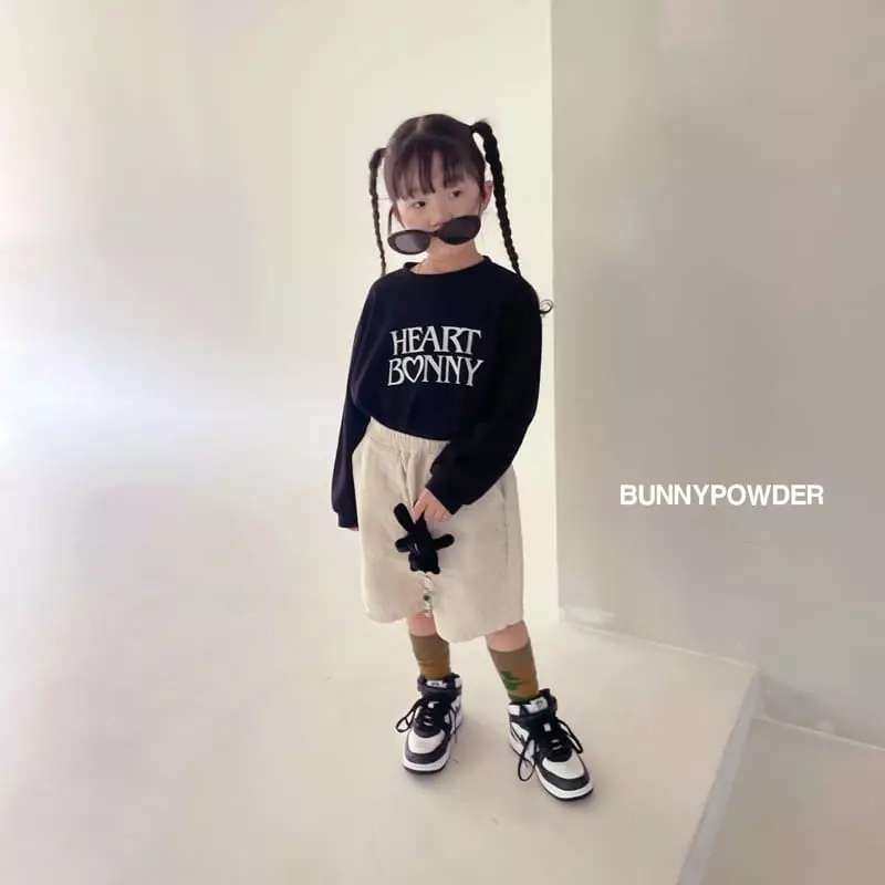 Bunny Powder - Korean Children Fashion - #kidzfashiontrend - Heart Bunny Tee - 11