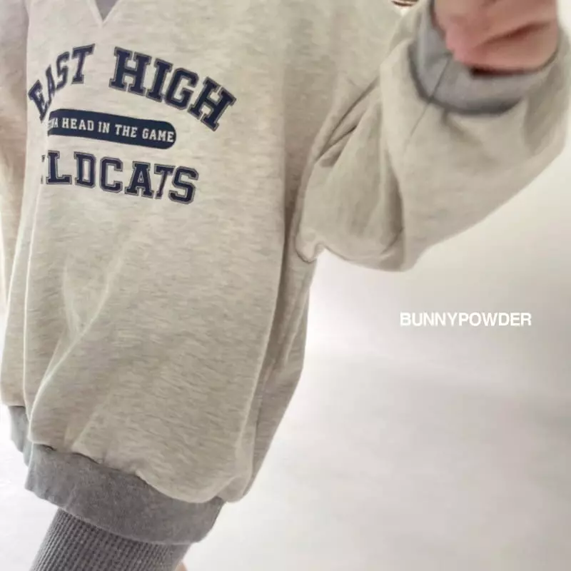 Bunny Powder - Korean Children Fashion - #littlefashionista - Logo Sweatshirt - 11