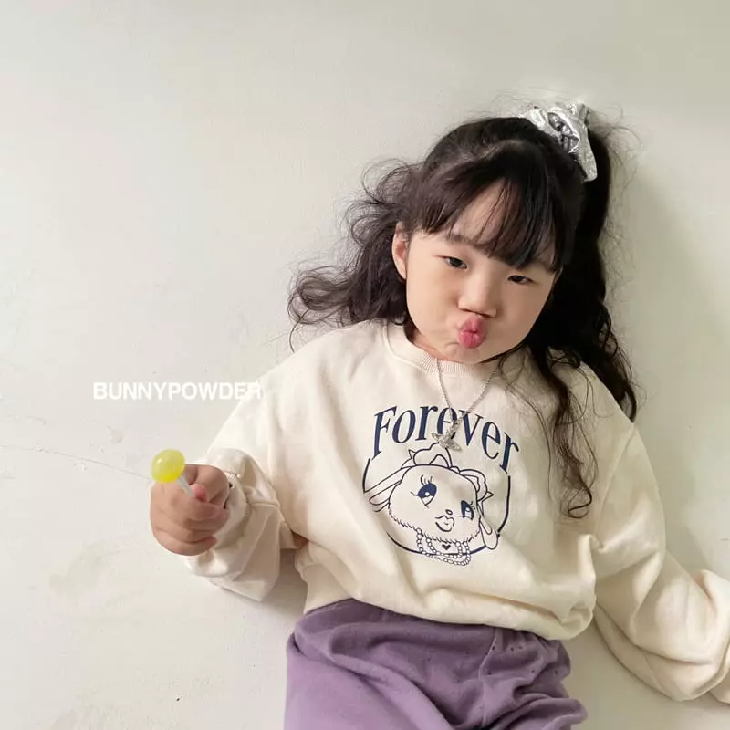 Bunny Powder - Korean Children Fashion - #prettylittlegirls - Forever Sweatshirt - 8