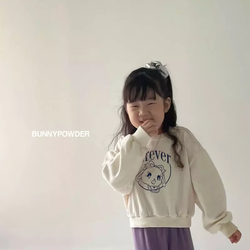 Bunny Powder - Korean Children Fashion - #stylishchildhood - Forever Sweatshirt - 11