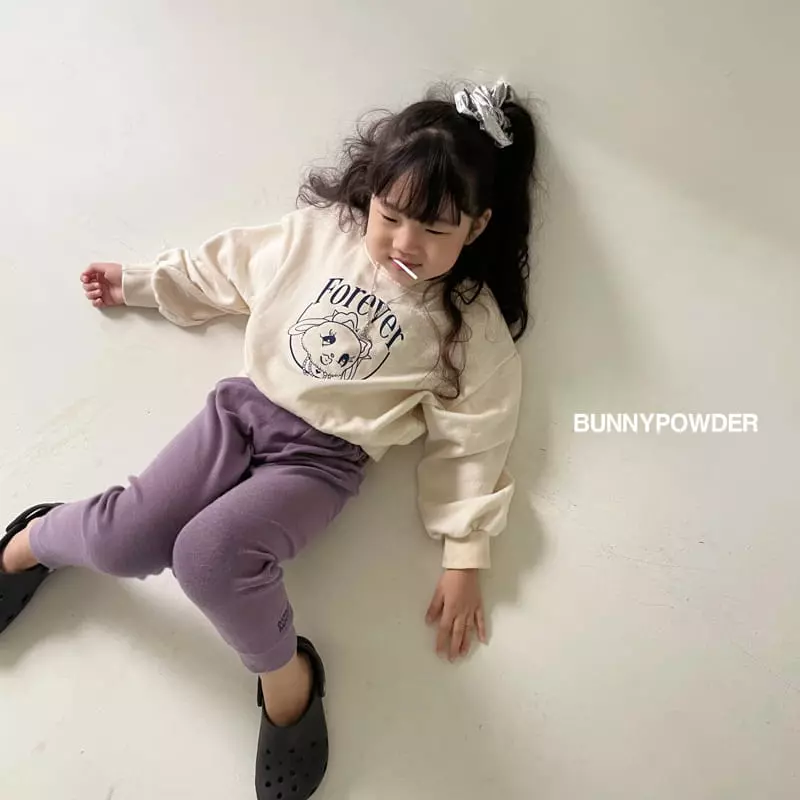 Bunny Powder - Korean Children Fashion - #todddlerfashion - Forever Sweatshirt - 9