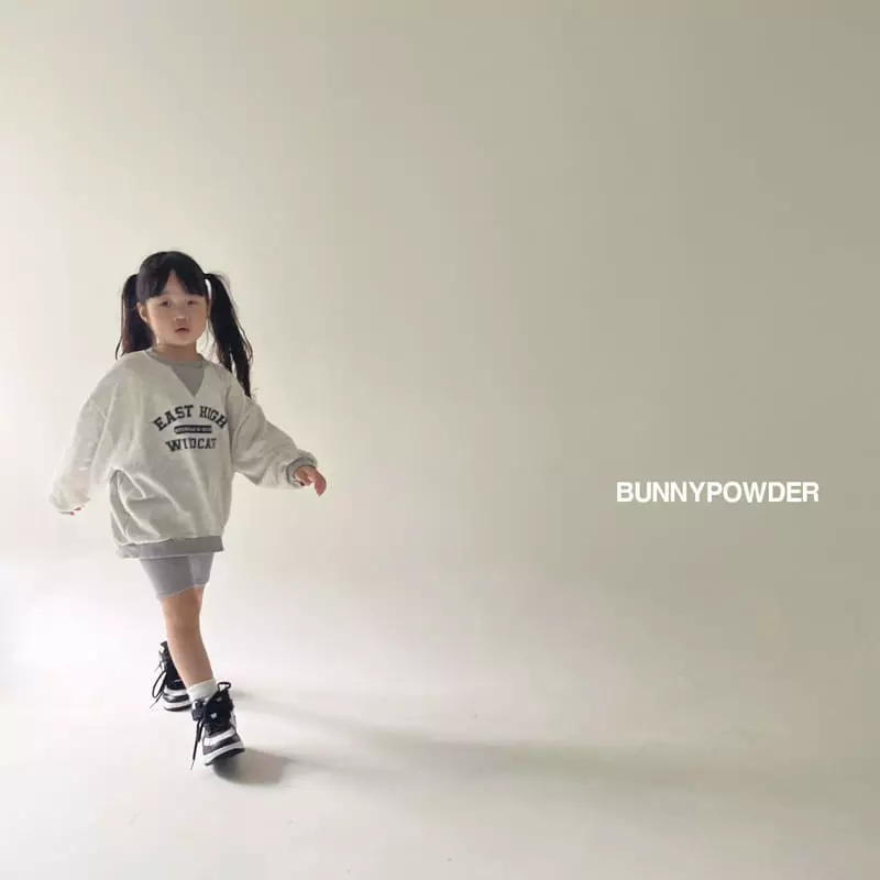 Bunny Powder - Korean Children Fashion - #todddlerfashion - Waffle Biker Leggings - 2