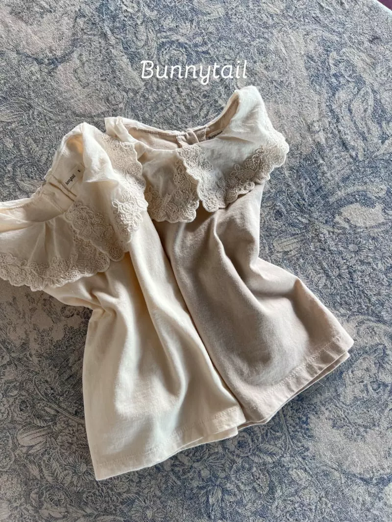 Bunnytail - Korean Children Fashion - #Kfashion4kids - Lime Collar Tee - 11