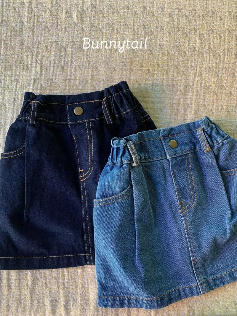 Bunnytail - Korean Children Fashion - #Kfashion4kids - Frill Denim Skirt - 3