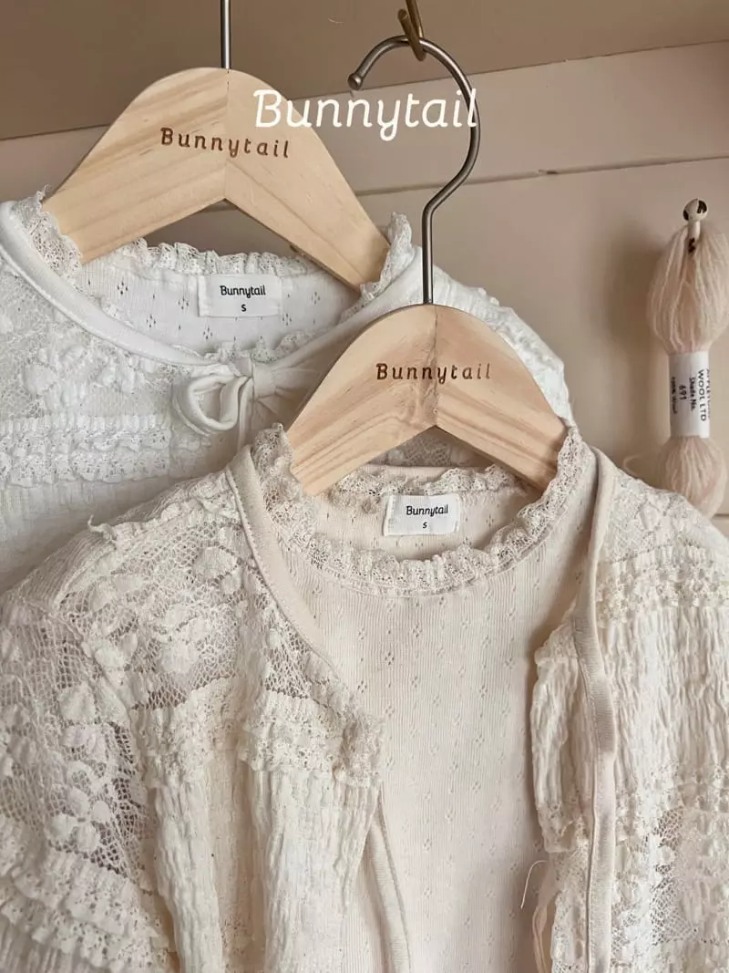 Bunnytail - Korean Children Fashion - #discoveringself - Eyelet Puff Tee - 8