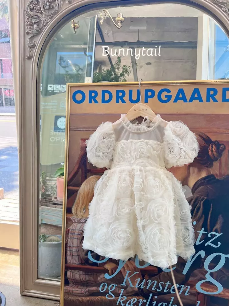 Bunnytail - Korean Children Fashion - #fashionkids - Rose Tutu One-piece - 2