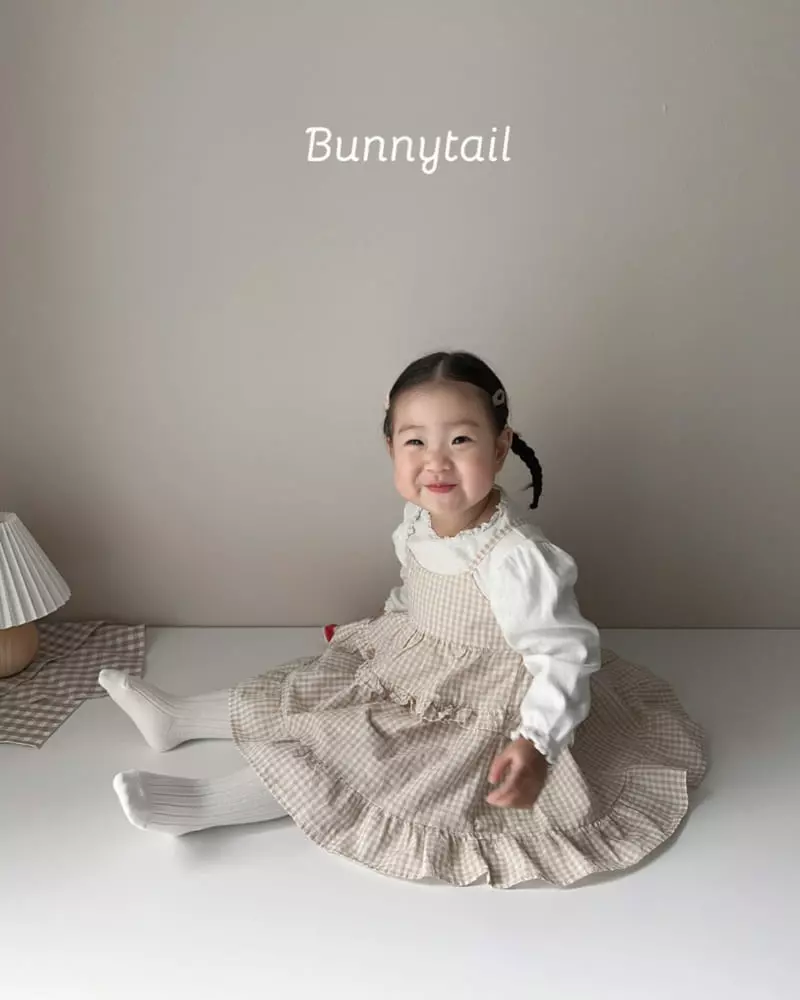 Bunnytail - Korean Children Fashion - #kidsshorts - Eyelet Puff Tee - 10