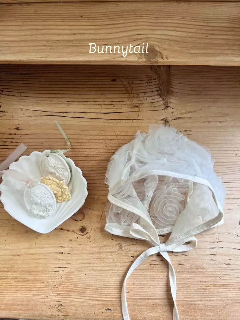 Bunnytail - Korean Children Fashion - #kidzfashiontrend - Rose Tutu Bonnet - 6