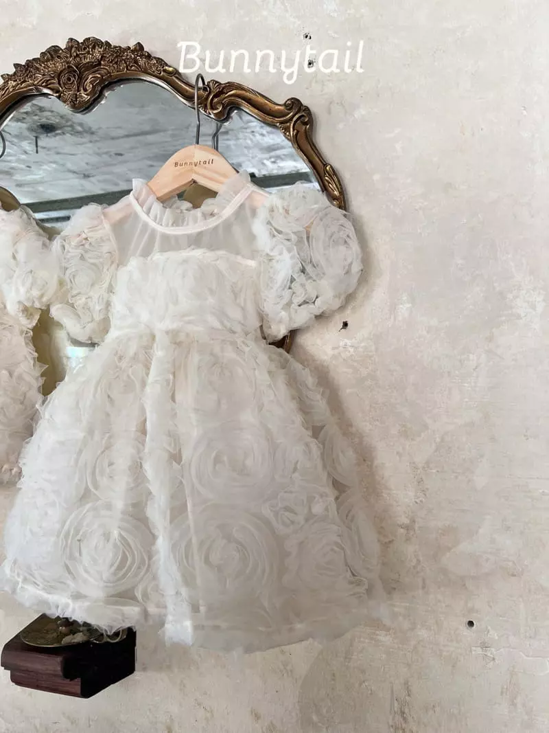 Bunnytail - Korean Children Fashion - #littlefashionista - Rose Tutu One-piece - 7