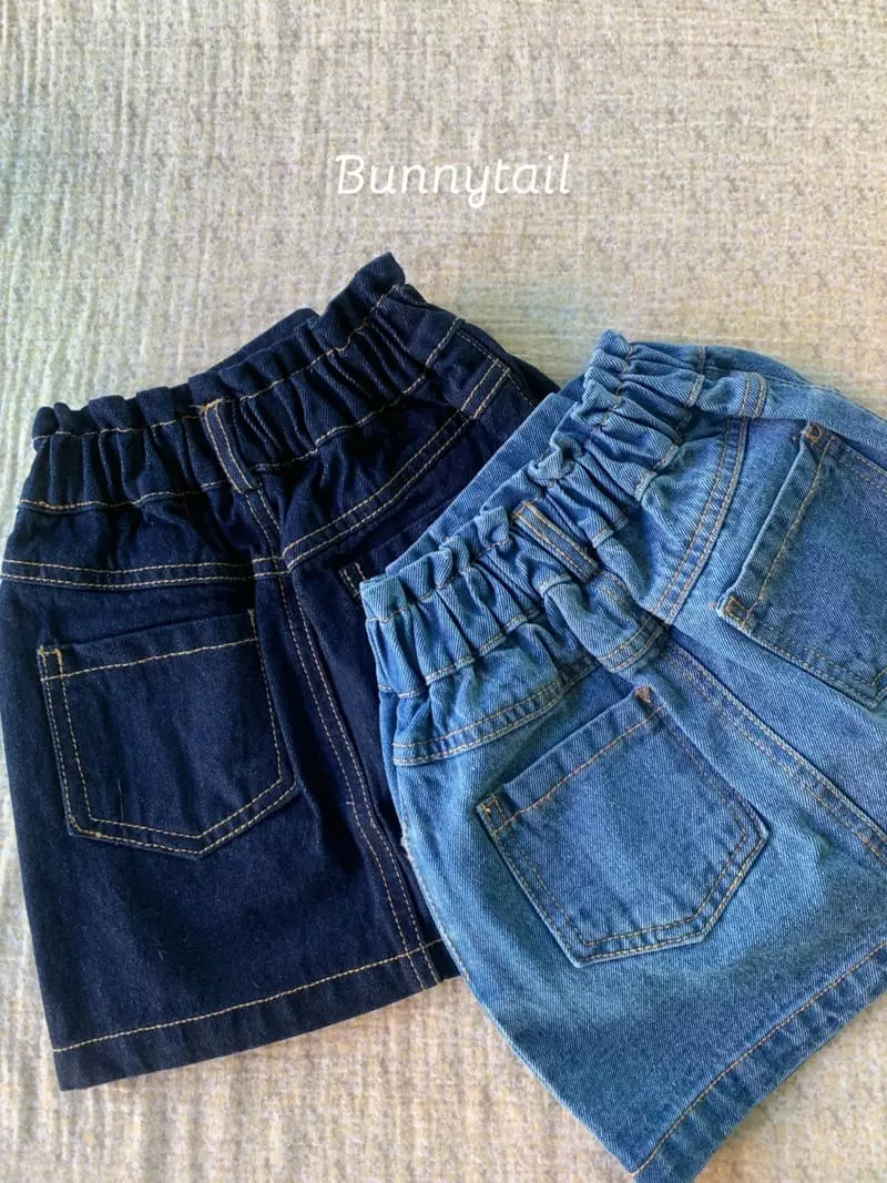 Bunnytail - Korean Children Fashion - #Kfashion4kids - Frill Denim Skirt - 4