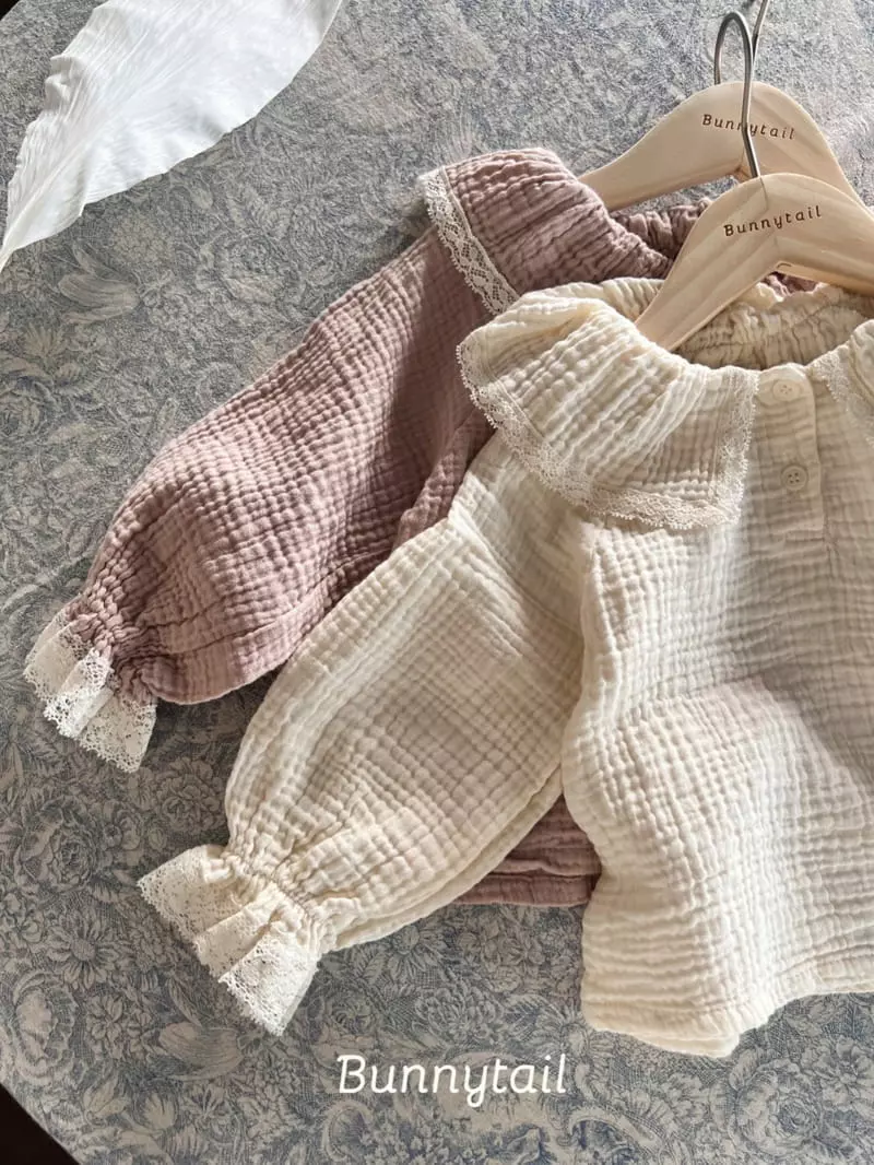Bunnytail - Korean Children Fashion - #minifashionista - Soft Blouse - 2