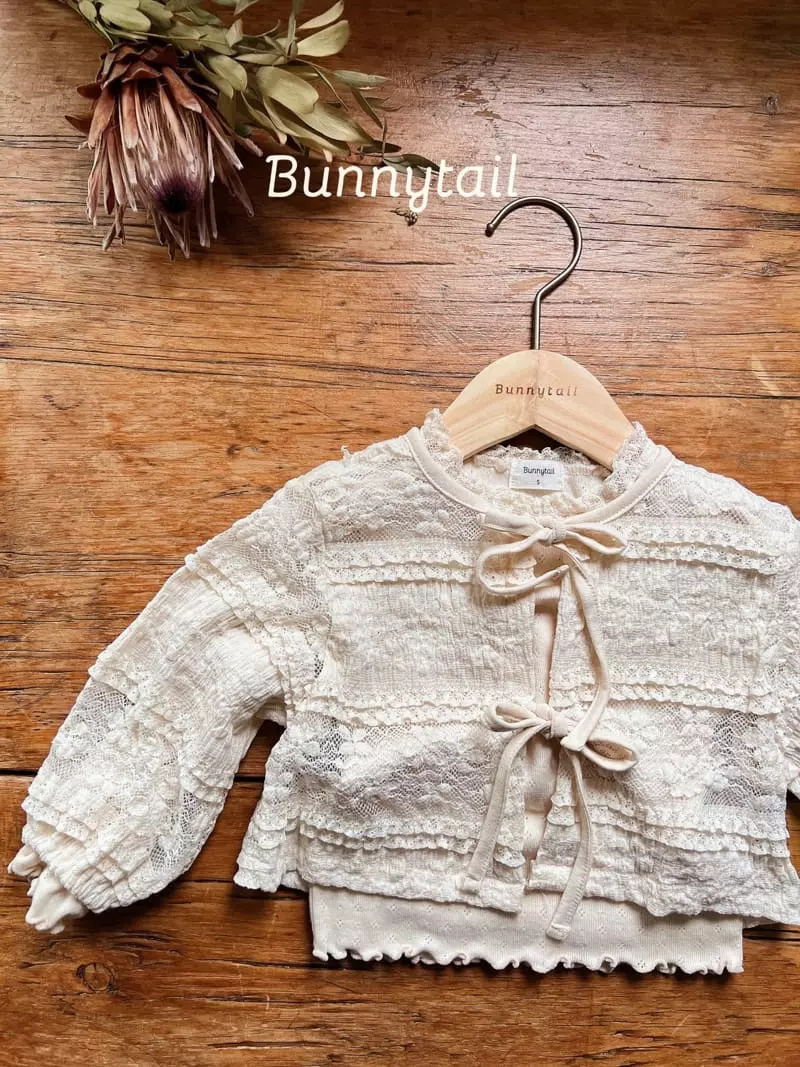 Bunnytail - Korean Children Fashion - #todddlerfashion - Frill Cardigan - 4
