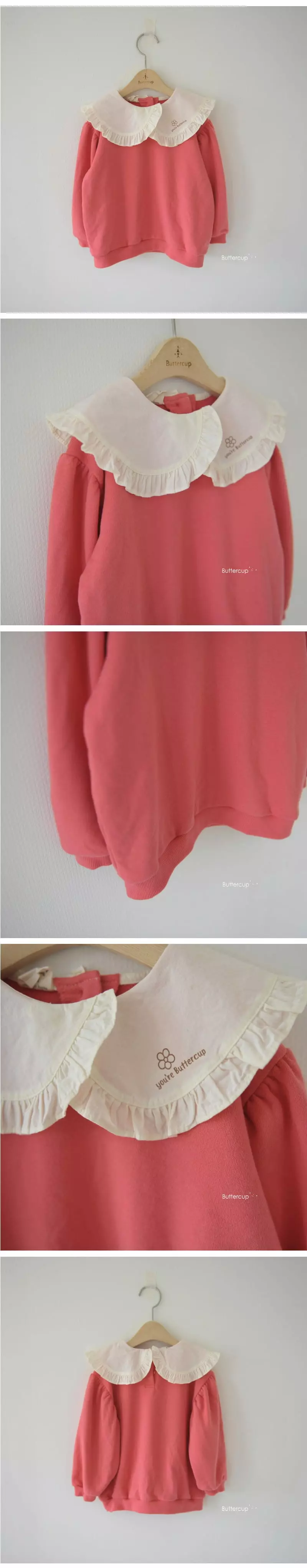 Buttercup - Korean Children Fashion - #Kfashion4kids - Cross Vla Sweatshirt - 5