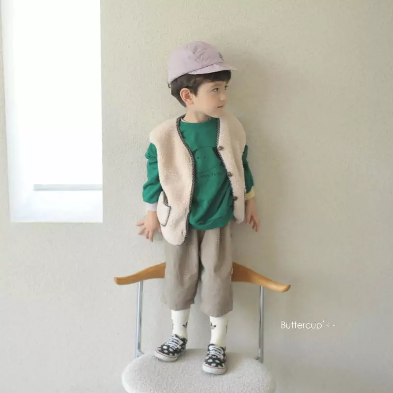 Buttercup - Korean Children Fashion - #childrensboutique - Friends Bear Dumble Vest - 3