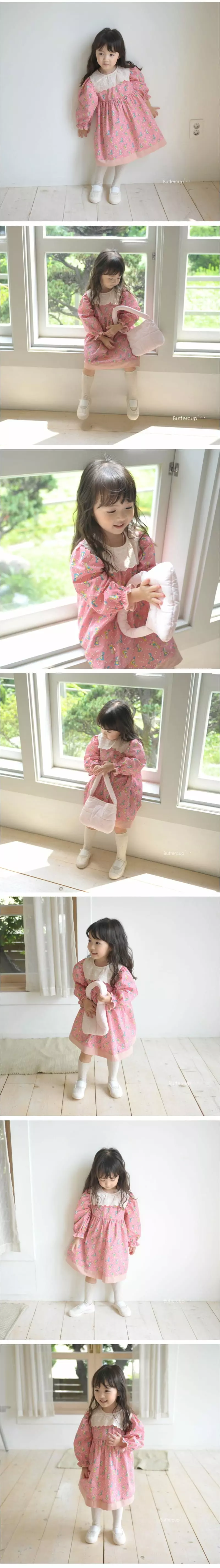 Buttercup - Korean Children Fashion - #designkidswear - Lace Girl One-piece - 3