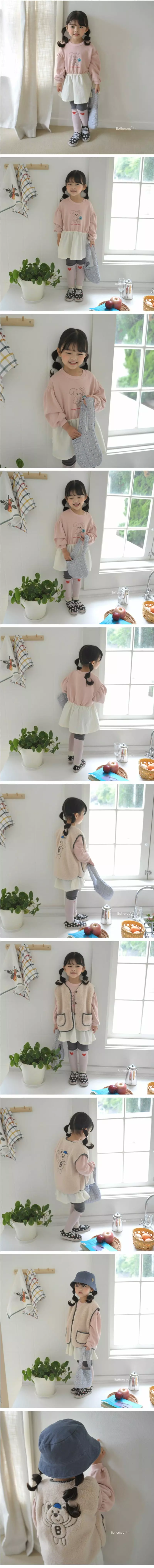 Buttercup - Korean Children Fashion - #designkidswear - Rabbit Skirt Sweatshirt - 2