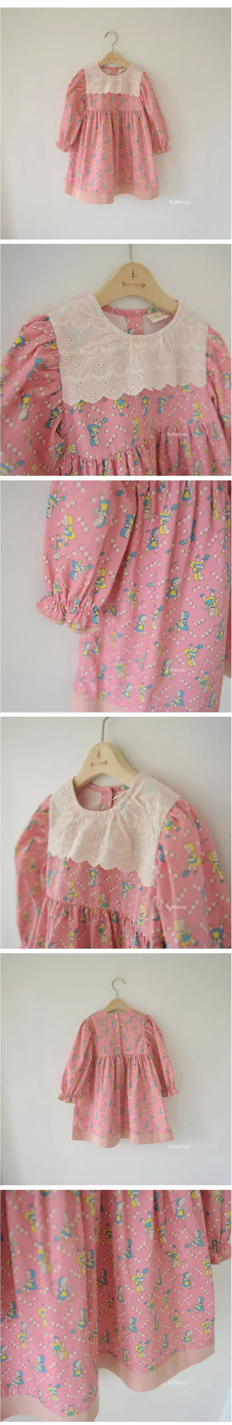 Buttercup - Korean Children Fashion - #fashionkids - Lace Girl One-piece - 5