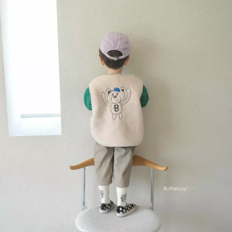 Buttercup - Korean Children Fashion - #fashionkids - Friends Bear Dumble Vest - 6