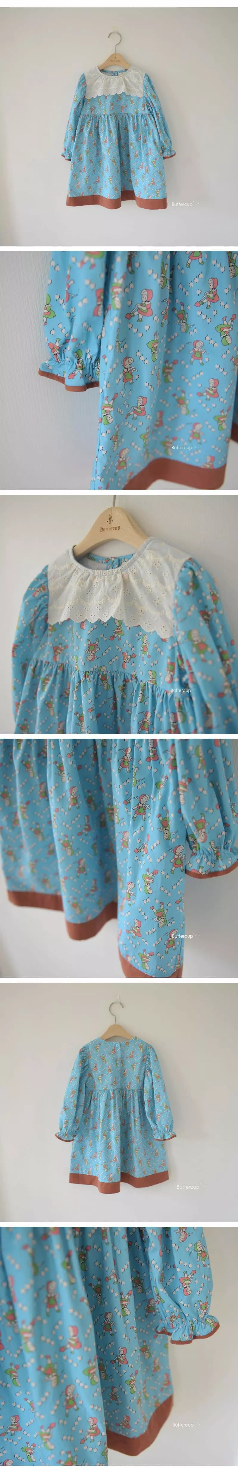 Buttercup - Korean Children Fashion - #kidsshorts - Lace Girl One-piece - 6