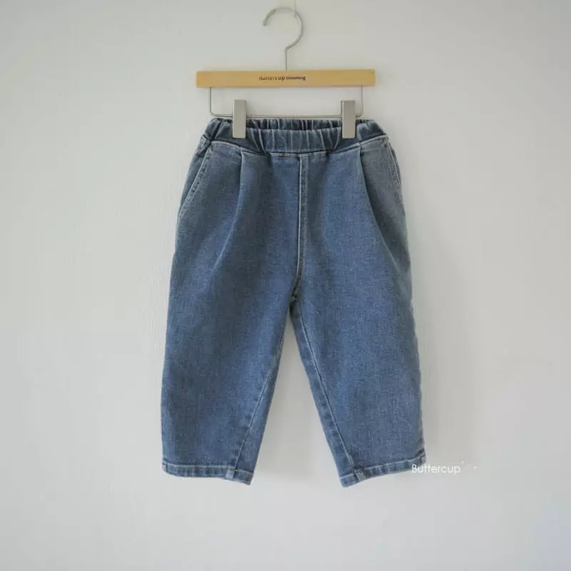 Buttercup - Korean Children Fashion - #kidsstore - One Tuck Jeans