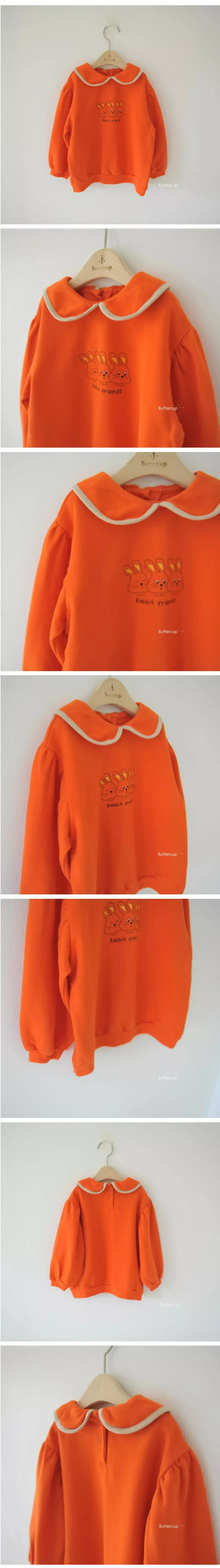 Buttercup - Korean Children Fashion - #kidzfashiontrend - Rabbit Friends Falt Tee - 5