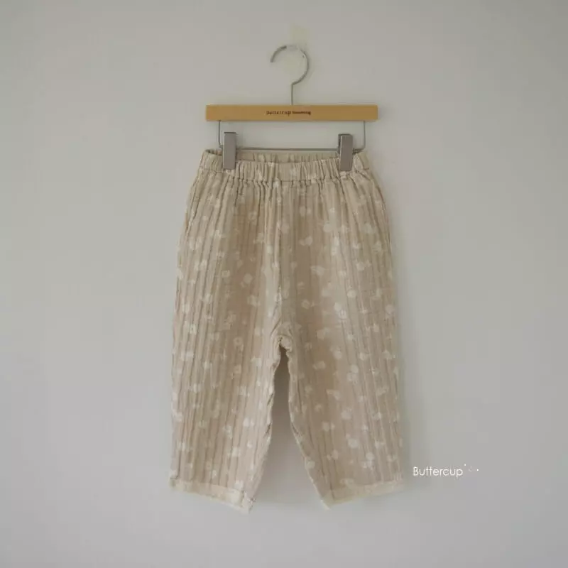 Buttercup - Korean Children Fashion - #littlefashionista - Hamback Flower Pants