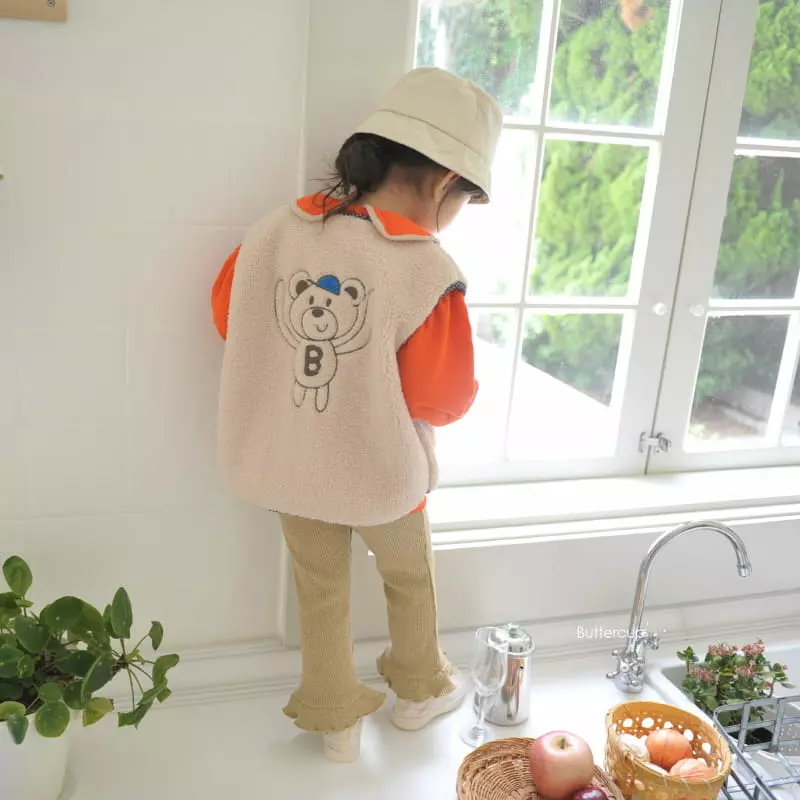 Buttercup - Korean Children Fashion - #magicofchildhood - Friends Bear Dumble Vest - 12