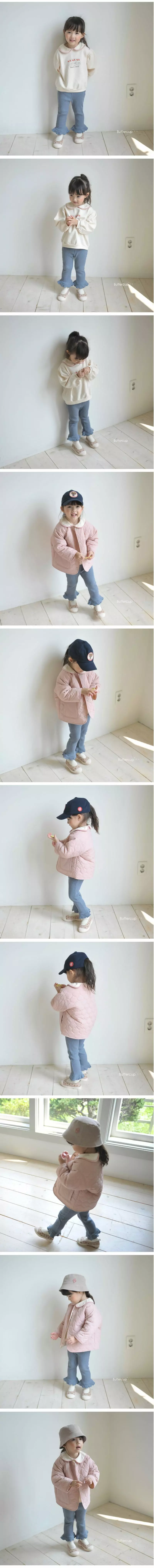 Buttercup - Korean Children Fashion - #prettylittlegirls - Rib Frill Pants - 3