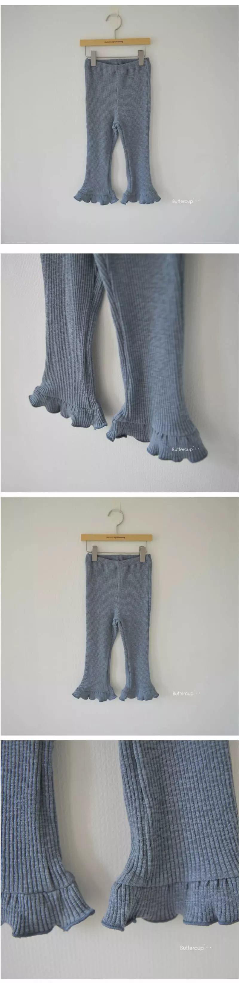 Buttercup - Korean Children Fashion - #toddlerclothing - Rib Frill Pants - 5
