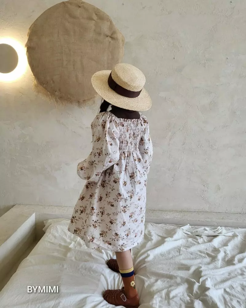 Bymimi - Korean Children Fashion - #childofig - U Smocked One-piece - 5