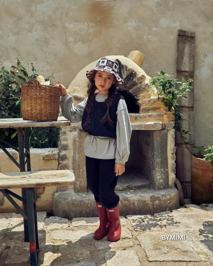 Bymimi - Korean Children Fashion - #stylishchildhood - Waffle Pants - 4
