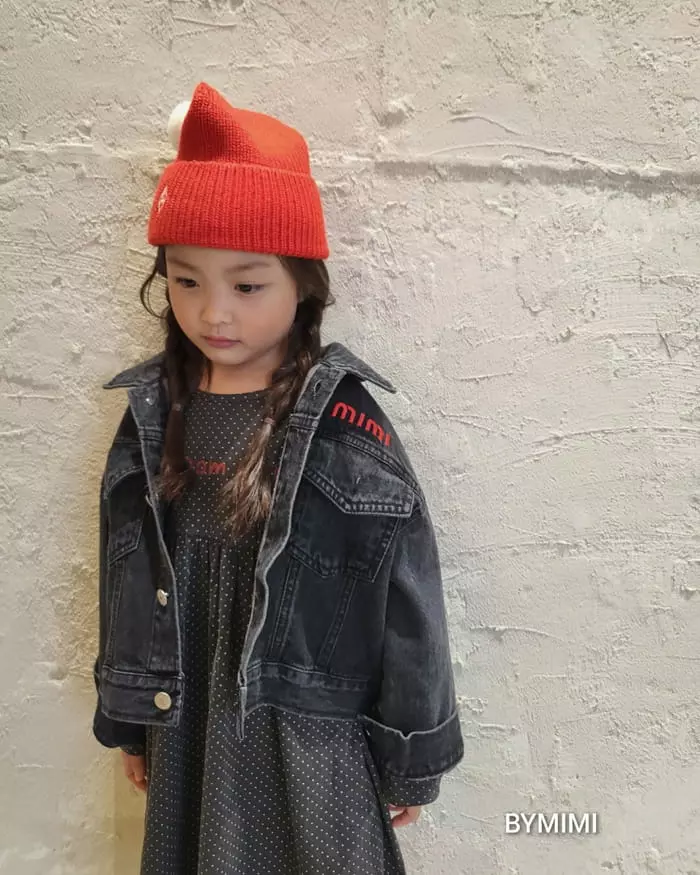 Bymimi - Korean Children Fashion - #childofig - Mimi Denim Jacket - 11