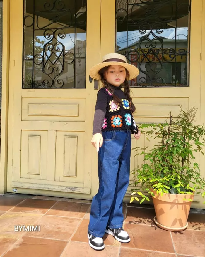 Bymimi - Korean Children Fashion - #childofig - Denim Jeans - 9