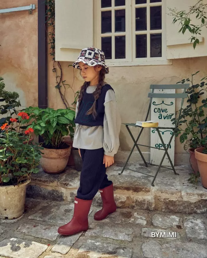 Bymimi - Korean Children Fashion - #childrensboutique - Waffle Pants - 5