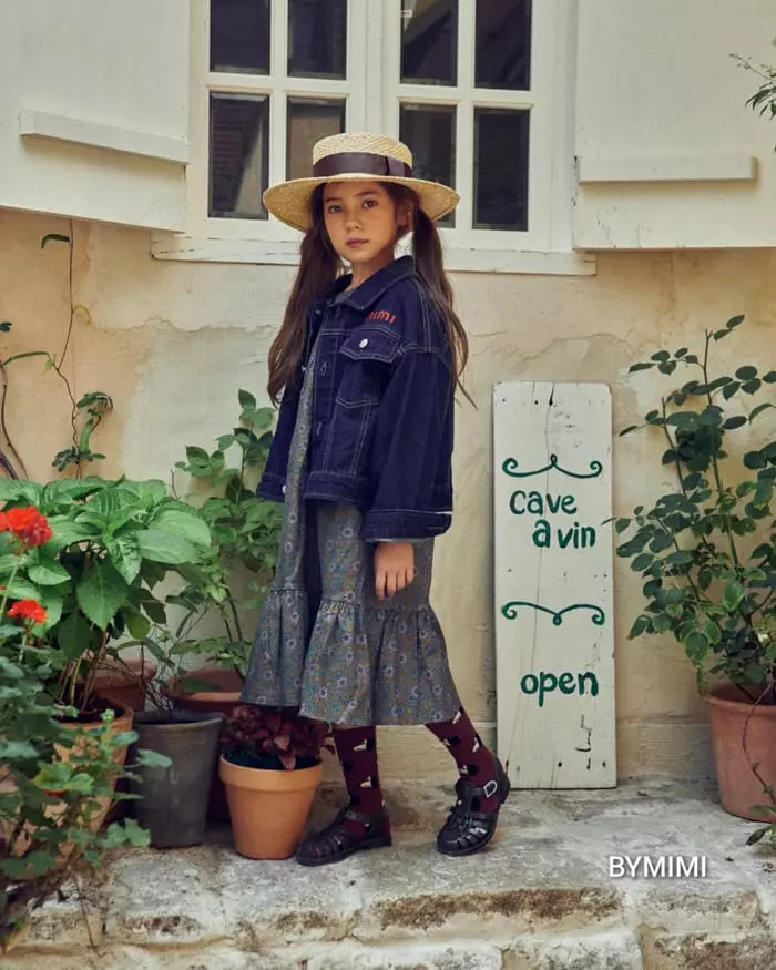 Bymimi - Korean Children Fashion - #childofig - Flower One-piece - 4