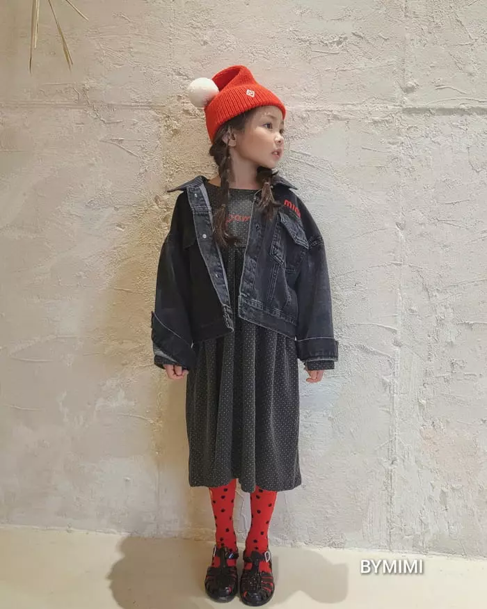 Bymimi - Korean Children Fashion - #childrensboutique - Mimi Denim Jacket - 12