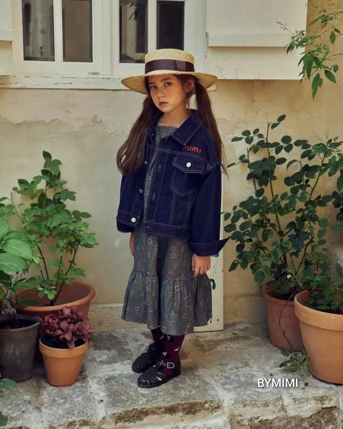 Bymimi - Korean Children Fashion - #designkidswear - Flower One-piece - 5