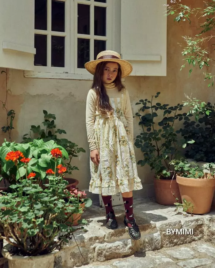 Bymimi - Korean Children Fashion - #designkidswear - Snow Flower One-piece - 3