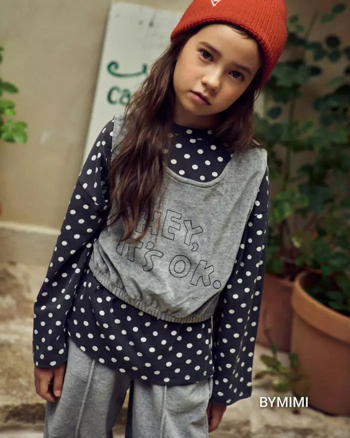 Bymimi - Korean Children Fashion - #discoveringself - Veloure Vest - 11