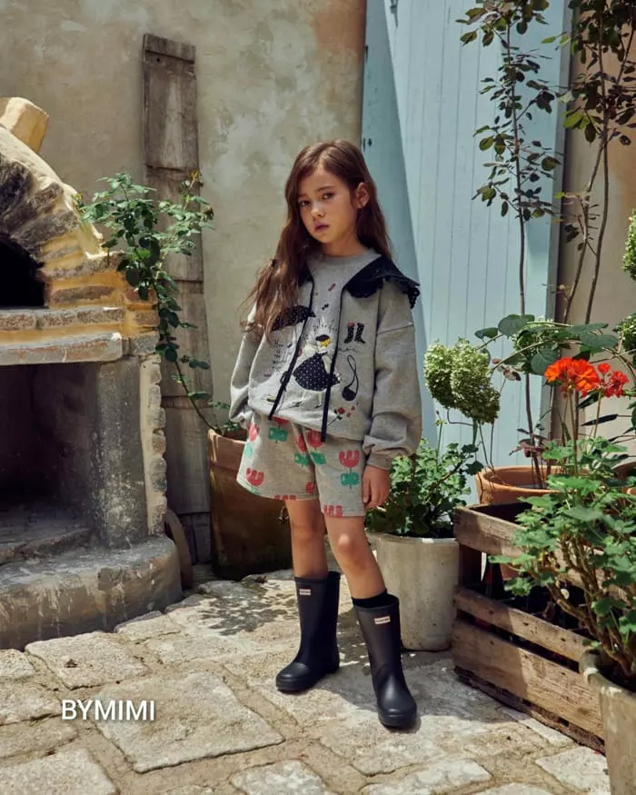 Bymimi - Korean Children Fashion - #discoveringself - Terry Shorts - 5