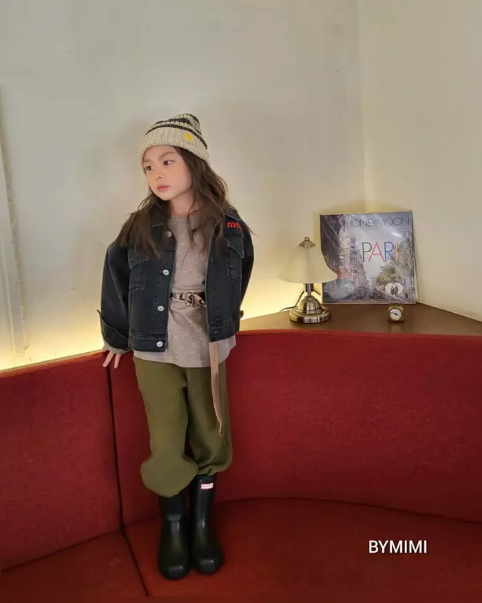 Bymimi - Korean Children Fashion - #discoveringself - Natural Tee