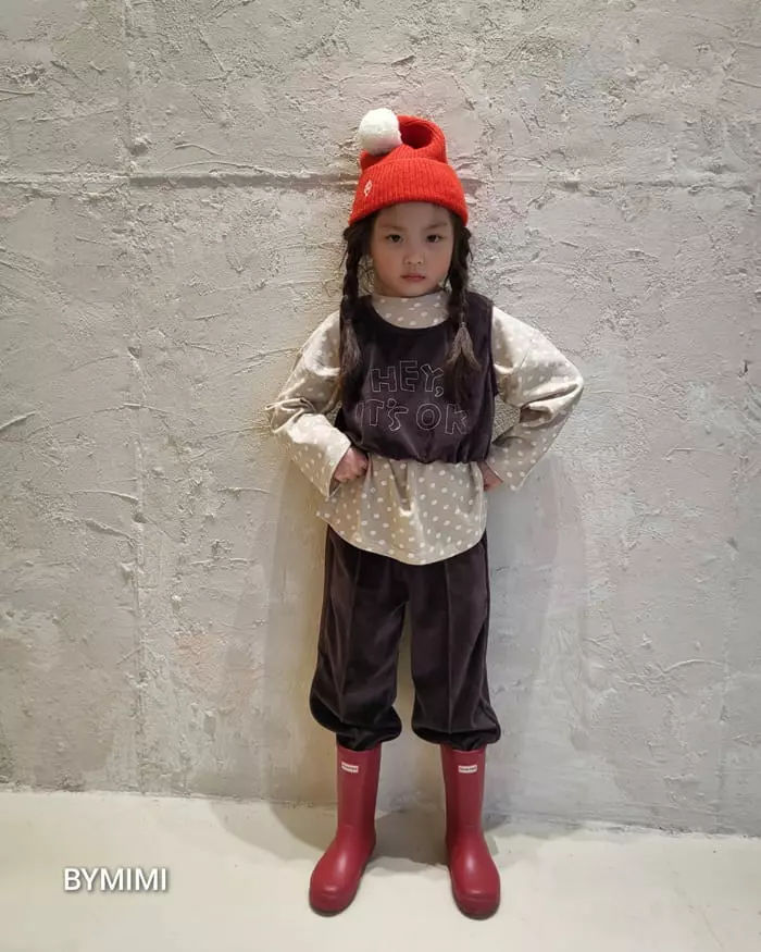 Bymimi - Korean Children Fashion - #fashionkids - Veloure Pants - 11