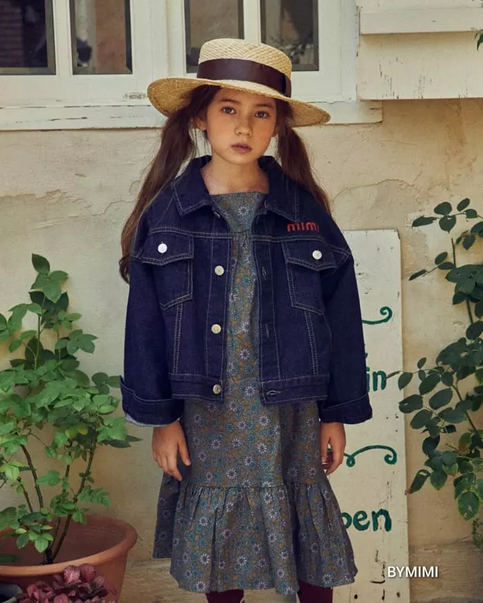 Bymimi - Korean Children Fashion - #fashionkids - Flower One-piece - 7