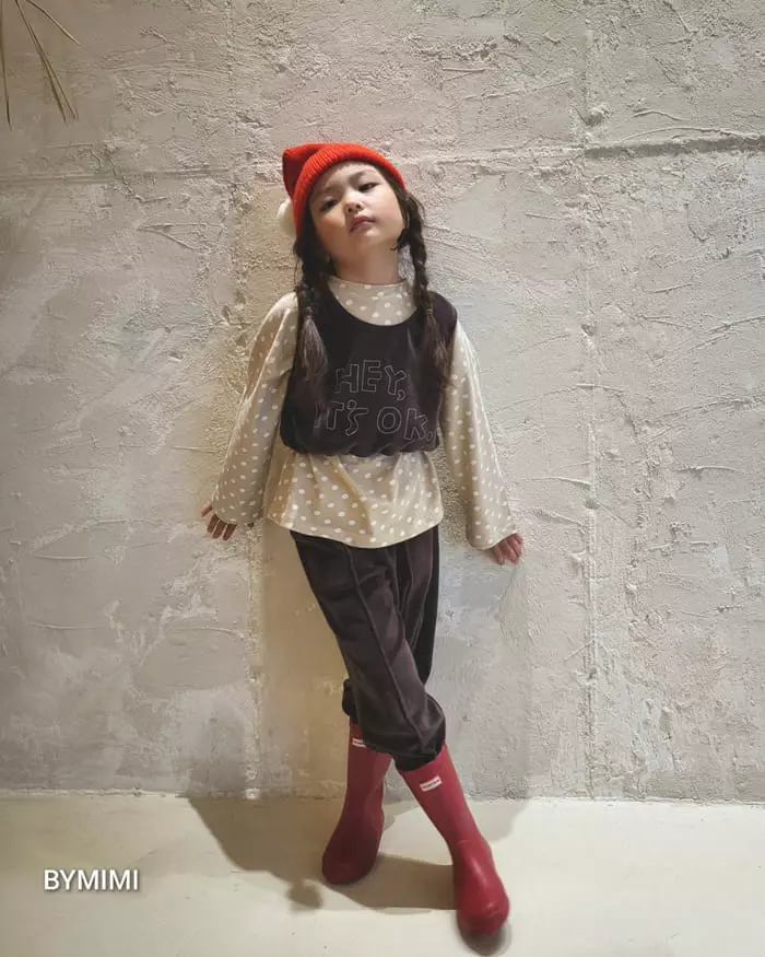 Bymimi - Korean Children Fashion - #kidsshorts - Veloure Pants - 12