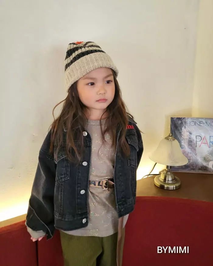Bymimi - Korean Children Fashion - #kidsshorts - Natural Tee - 3
