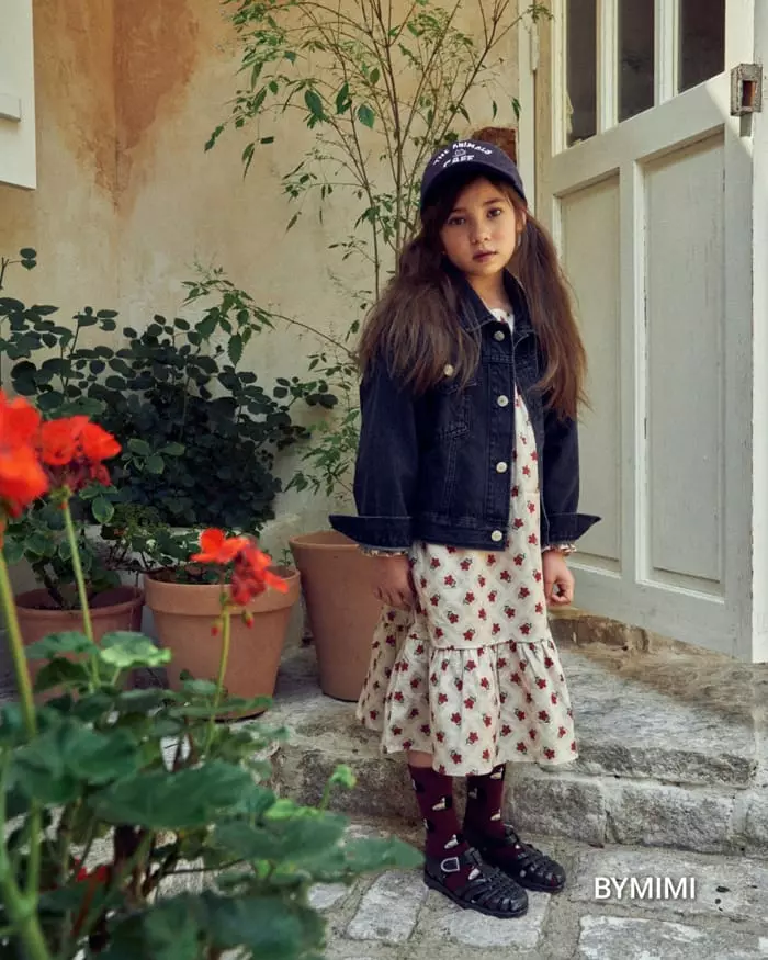 Bymimi - Korean Children Fashion - #kidsstore - Flower One-piece - 9