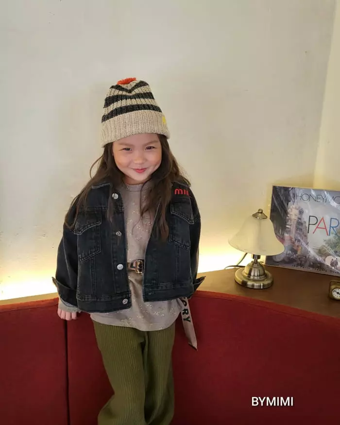Bymimi - Korean Children Fashion - #kidsshorts - Natural Tee - 4