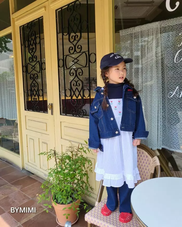 Bymimi - Korean Children Fashion - #kidsstore - Mimi Denim Jacket - 3